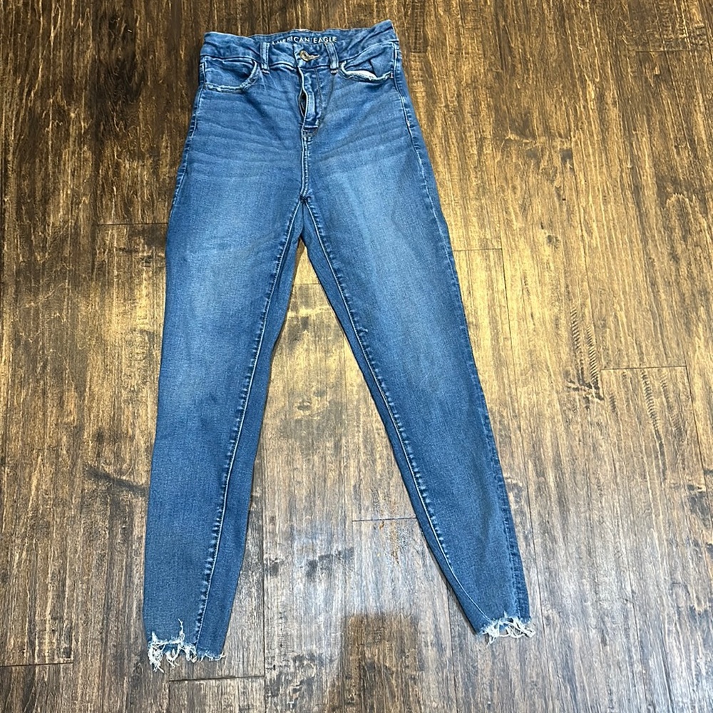 🔥 American Eagle Size 4 Regular Next Level Stretch Women’s Jeans